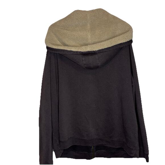 Field Gear Men's XXL Full Zip Brown Hooded Fleece Lined Outdoor Sweatshirt - Picture 2 of 8